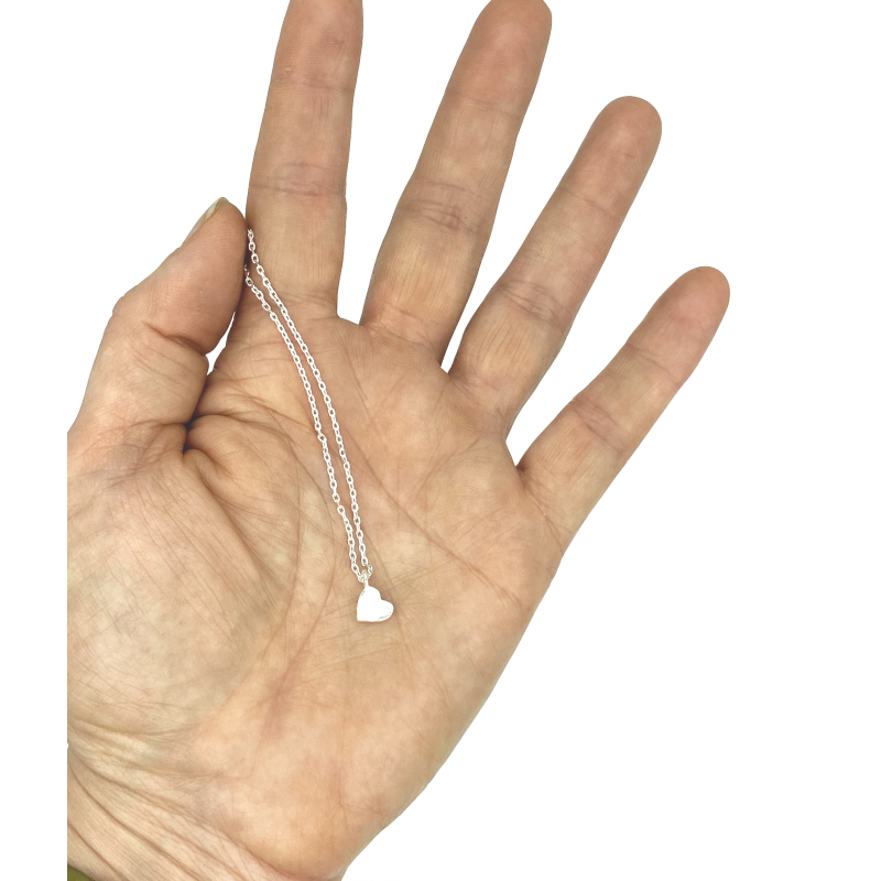 Rhodium ketting Lisa