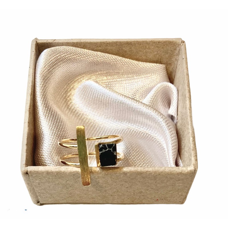 Goldplated ring Inge