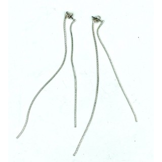 Silver earrings Bente