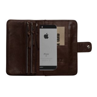 Leather phone wallet Zaza Leather phone wallet Zaza