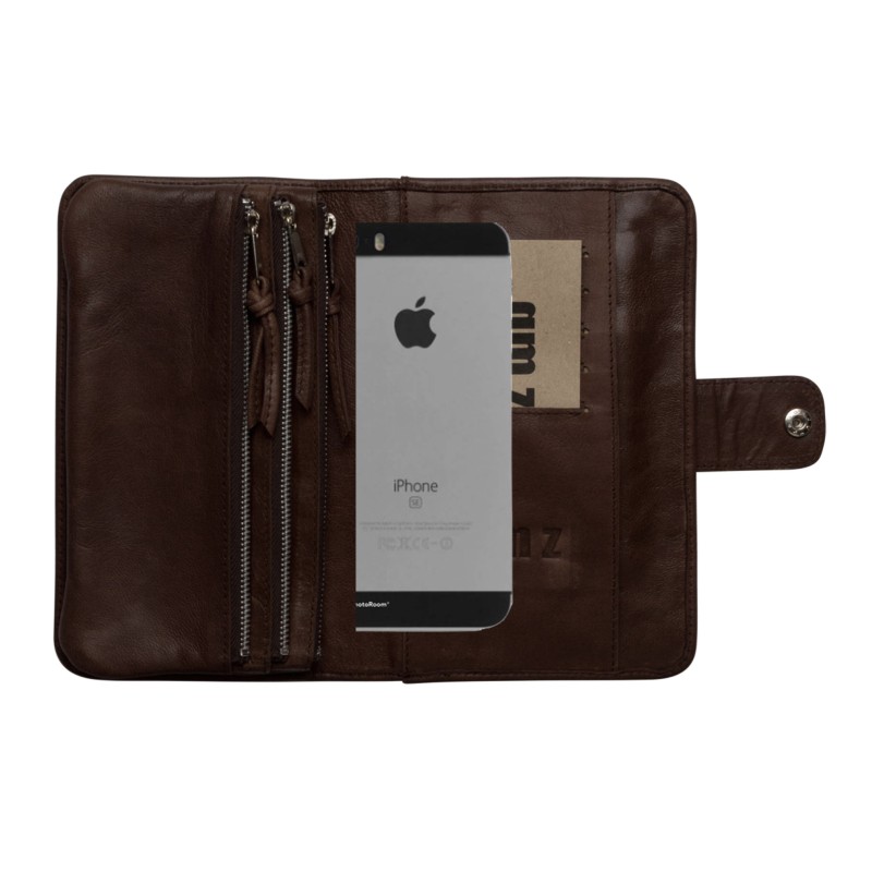 Leather phone wallet Zaza Leather phone wallet Zaza