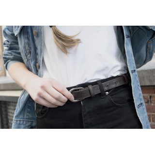 Leren riem Skinny Leren riem Skinny