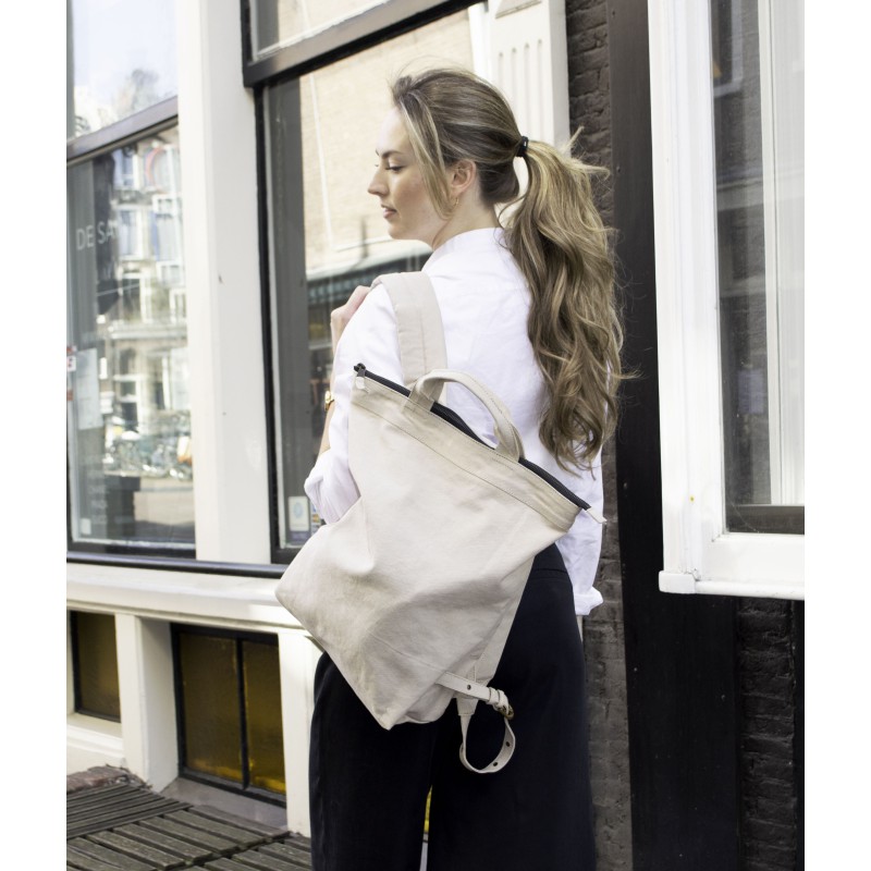 Vegan friendly canvas backpack Mart