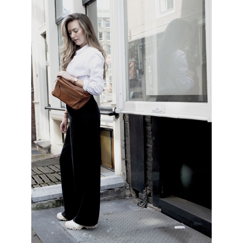 Leren crossbody tas Joff