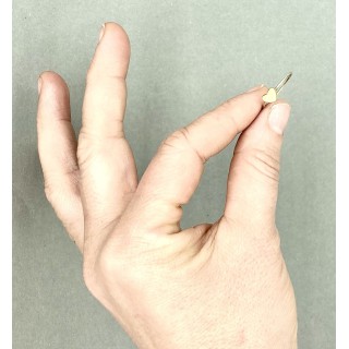 Gold plated ring Lieve