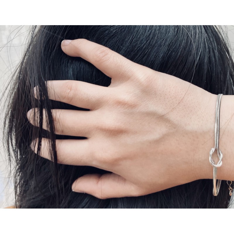 Rodium bracelet Kristo