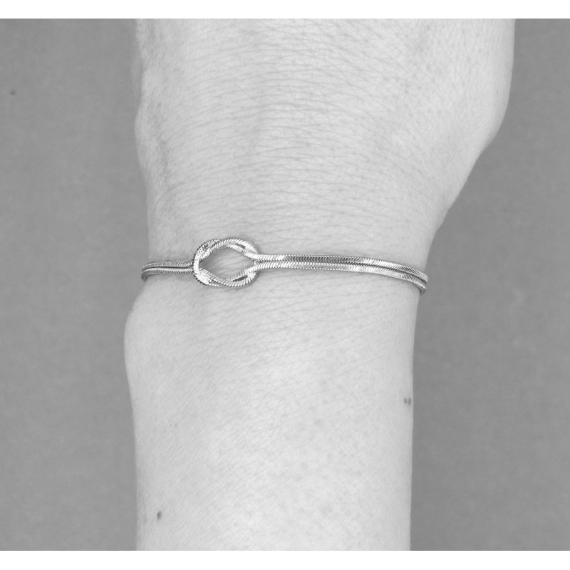 Rodium bracelet Kristo