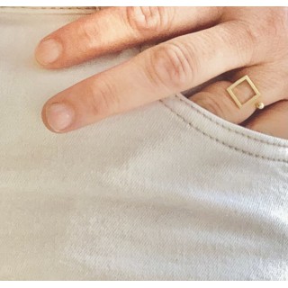 Gold plated ring Els