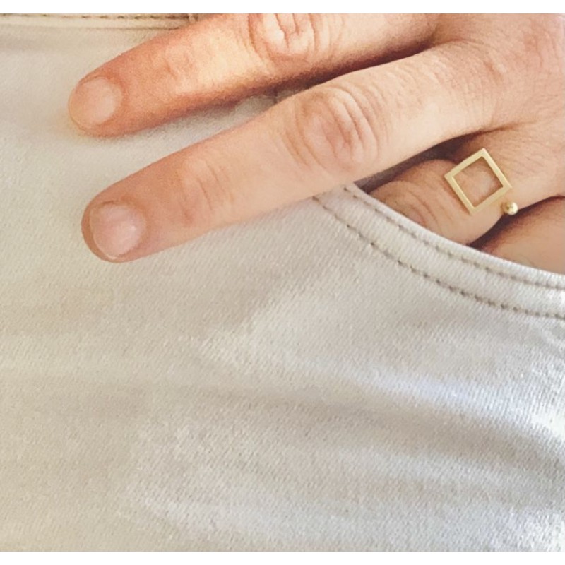 Gold plated ring Els