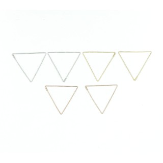 Silver earrings Sanne