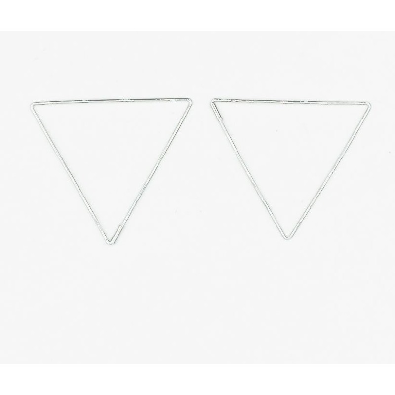 Silver earrings Sanne