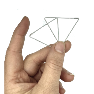 Silver earrings Sanne