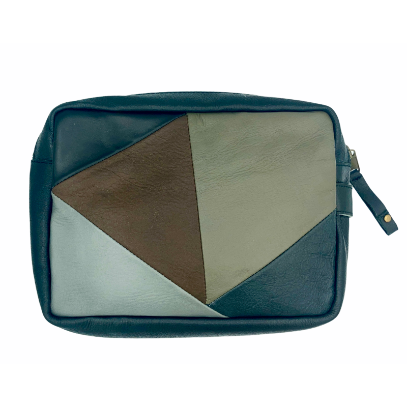 Pouch Dorus patchwork Natural Pouch Dorus patchwork Natural