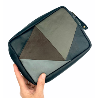 Pouch Dorus patchwork Natural Pouch Dorus patchwork Natural