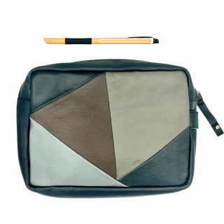 Pouch Dorus patchwork Natural Pouch Dorus patchwork Natural