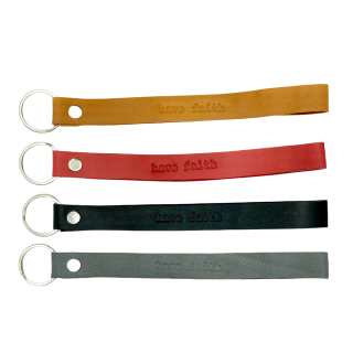 Leren sleutelhanger Misty long HAVE FAITH