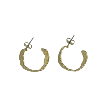 Gold plated earrings Kim