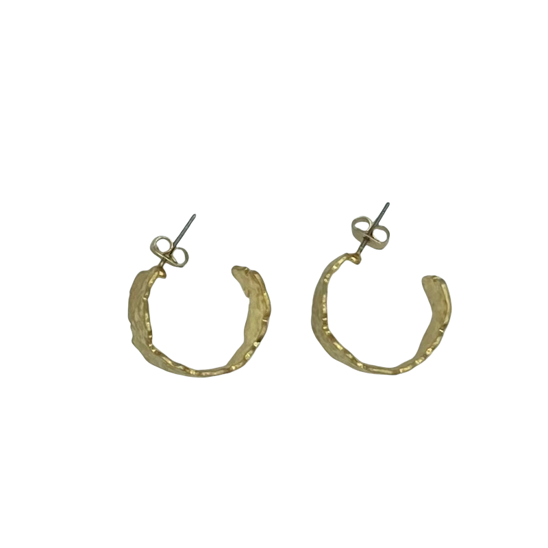 Gold plated earrings Kim