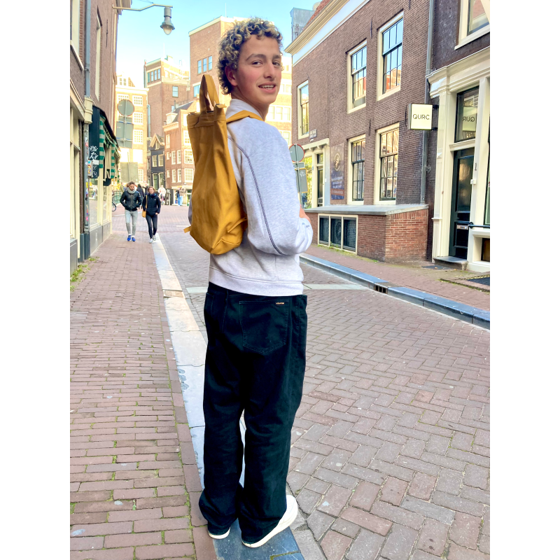 Vegan friendly canvas backpack Mart