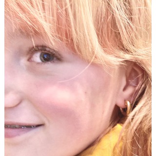 Gold plated earrings Trude