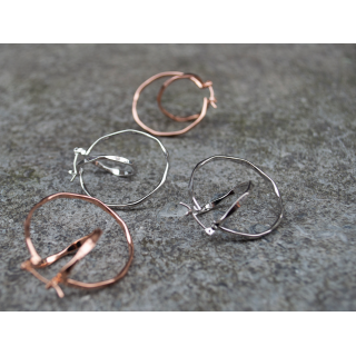 Rhodium oorbellen Belle