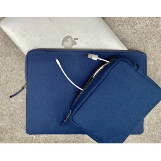 Canvas laptop sleeve Lucas for the Apple 16 inch Canvas laptop sleeve Lucas for the Apple 16 inch