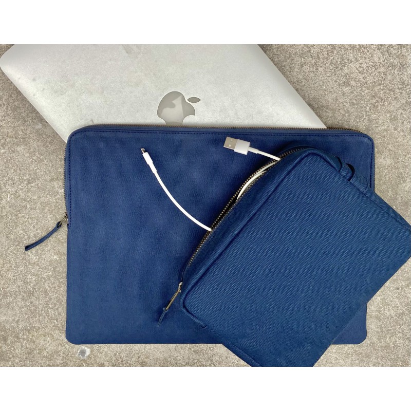 Canvas laptophoes Lucas voor de Apple 16 inch Canvas laptophoes Lucas voor de Apple 16 inch