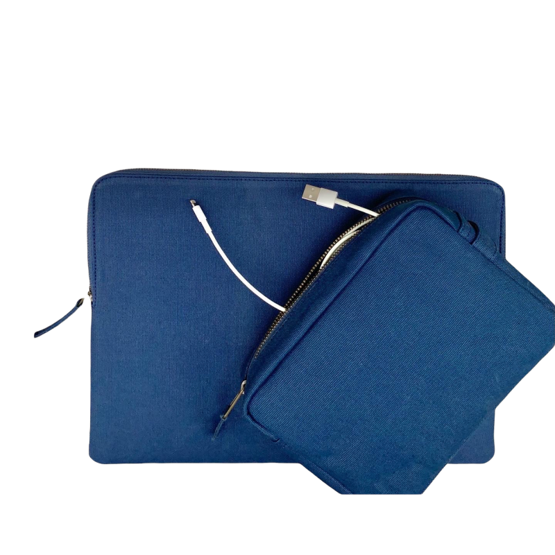 Canvas laptop sleeve Lucas for the Apple 16 inch Canvas laptop sleeve Lucas for the Apple 16 inch