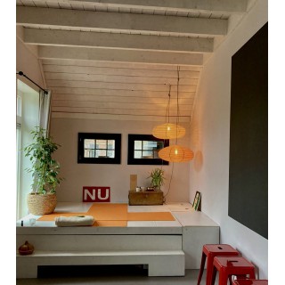 The linen lampshade Ufo M