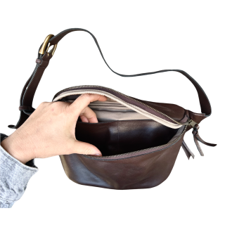Leather bum bag Doug Leather bum bag Doug