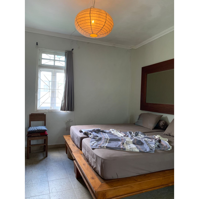 The linen lampshade Ufo M