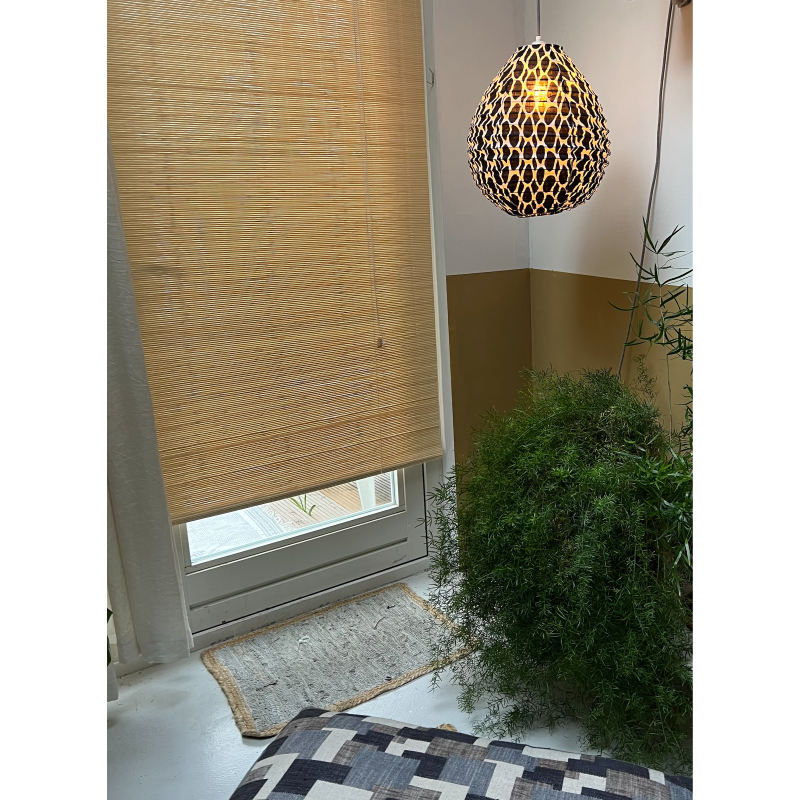 The cotton lamp shade Leo black S The cotton lamp shade Leo black S