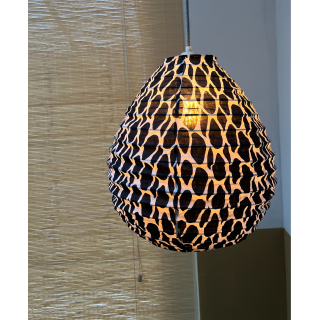 The cotton lamp shade Leo black S The cotton lamp shade Leo black S