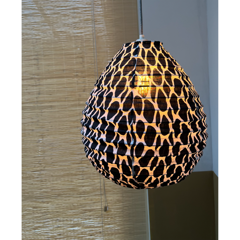The cotton lamp shade Leo black S The cotton lamp shade Leo black S