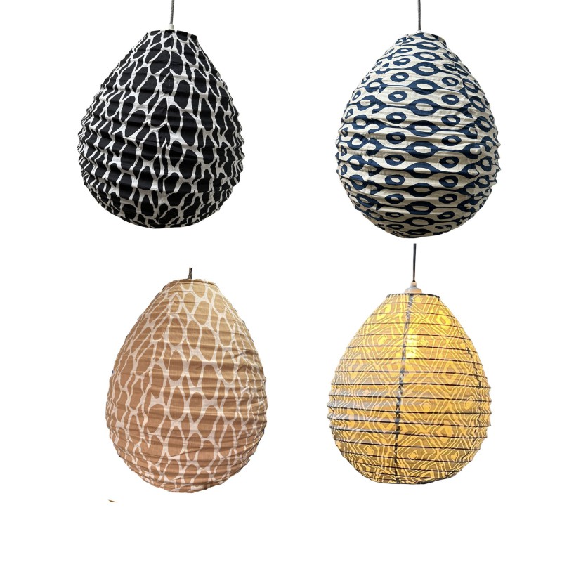 The cotton lamp shade Leo black S The cotton lamp shade Leo black S