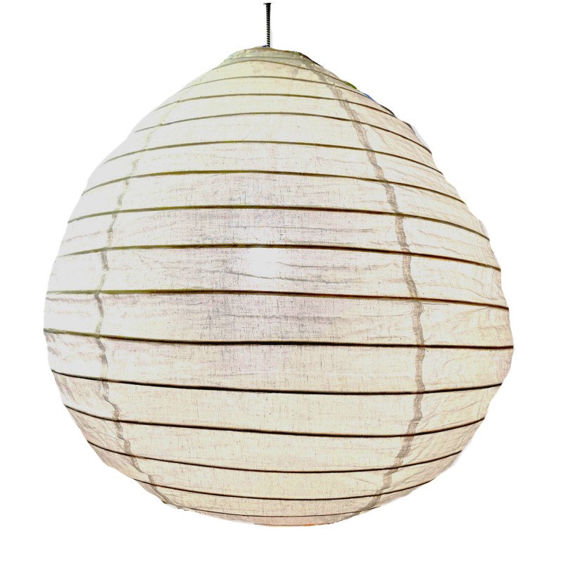 The linen lampshade Liv M white