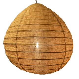 De linnen lampenkap Liv M caramel