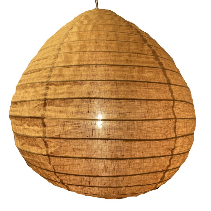 The linen lampshade Liv M caramel