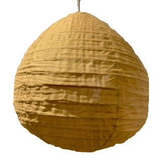 De linnen lampenkap Liv M caramel De linnen lampenkap Liv M caramel