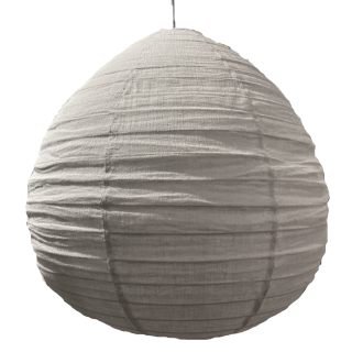 The linen lampshade Liv L grey The linen lampshade Liv L grey