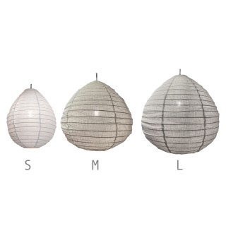 The linen lampshade Liv L grey The linen lampshade Liv L grey