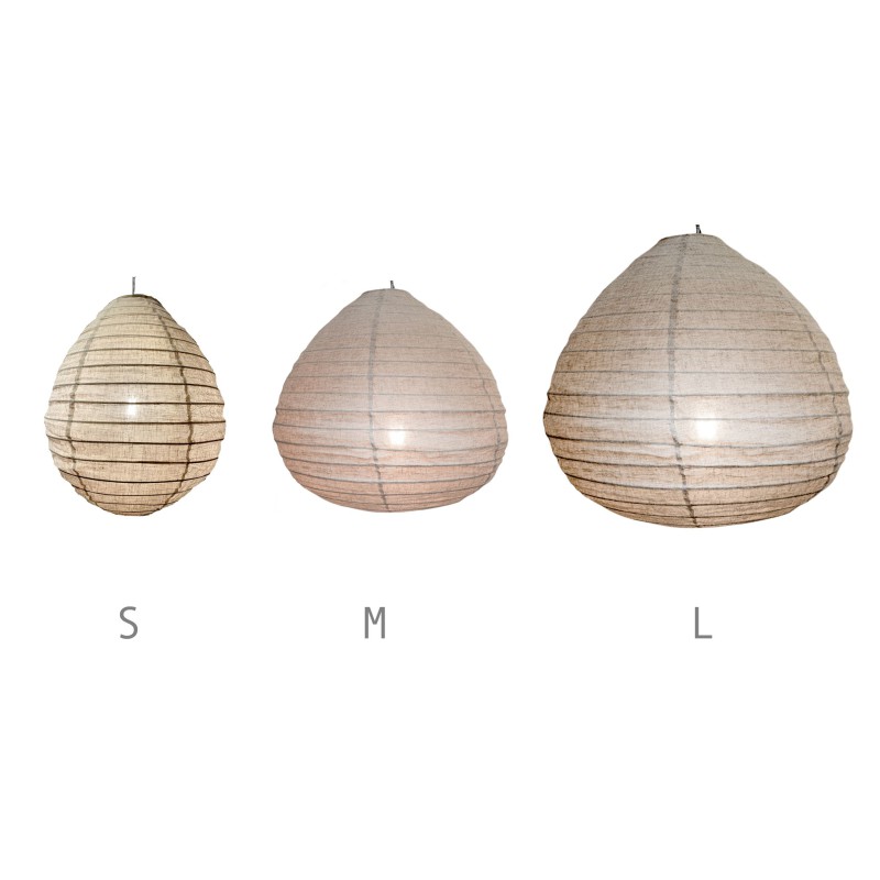 The linen lampshade Liv L sand