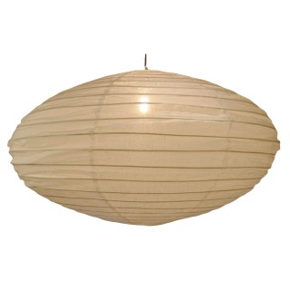 De linnen lampenkap Ufo Large wit