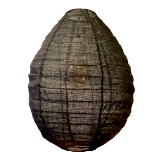 The linen lampshade Liv S black