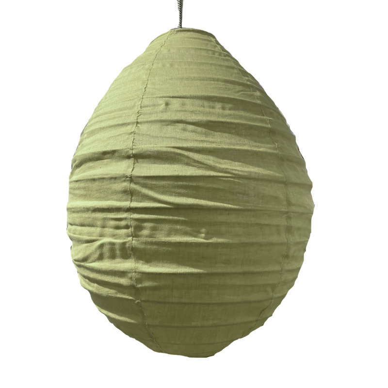 The linen lampshade Liv S olive