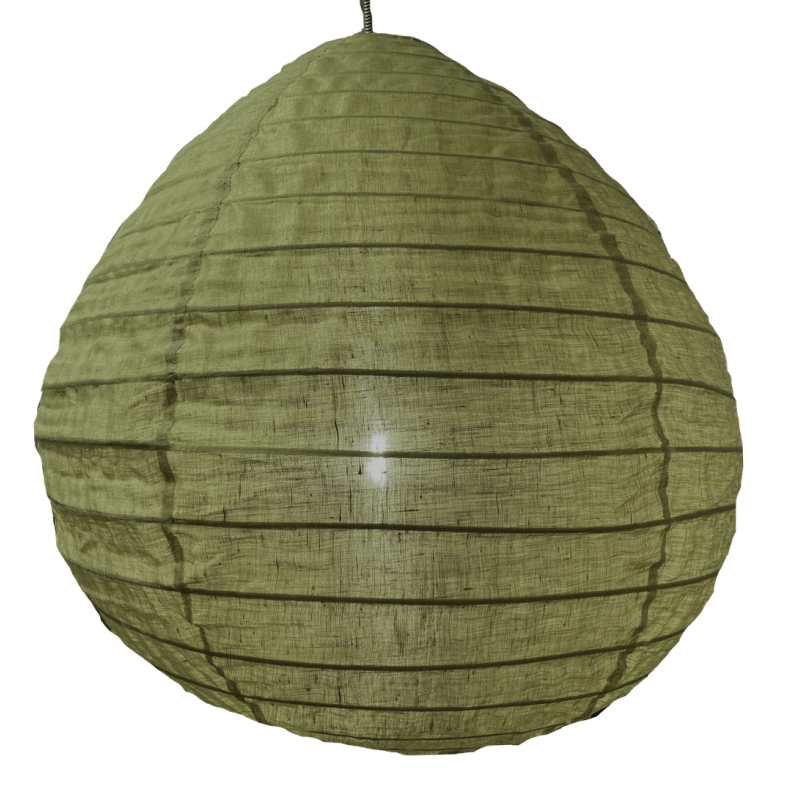 The linen lampshade Liv M olive