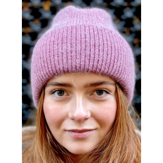 Beanie Fino old pink