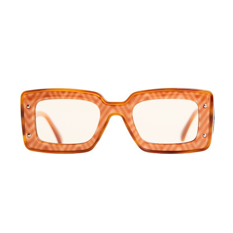 Sunglasses Elektrik | A mustard color sunglasses