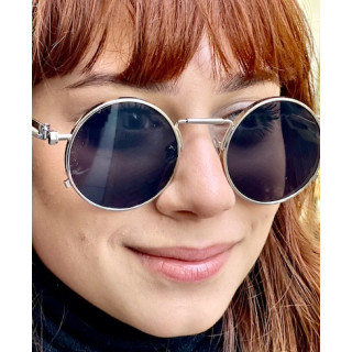 Zonnebril Madness zilver/zwart