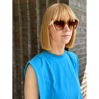 Sunglasses Greet 'pink meets leopard'